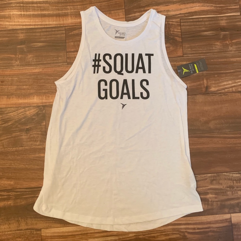 Old Navy #SquatGoals Workout Tank *NWT*